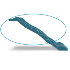 Partie haute de glissière toboggan 2,63 m Bleu - Module de remplacement