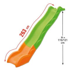 Glissière toboggan 2,63 m