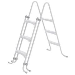 Échelle de sécurité pour piscine hors sol 0,8 m - 1,1 m.