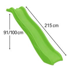 Glissière toboggan verte 2,15 m