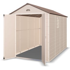 Abri de jardin en résine 6,26 m² Trigano + kit d'ancrage