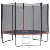 Trampoline Ø 3,05 m avec filet de sécurité et échelle