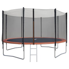 Trampoline Diam 3,66 m avec filet de sécurité et échelle 